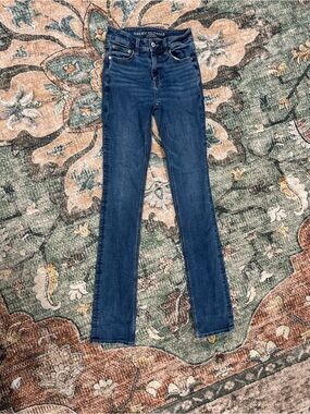 American Eagle Outfitters Dark Indigo Skinny Jeans